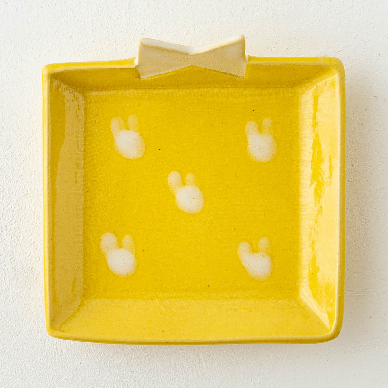 Gift Plate Yellow Rabbit | Atelier monora