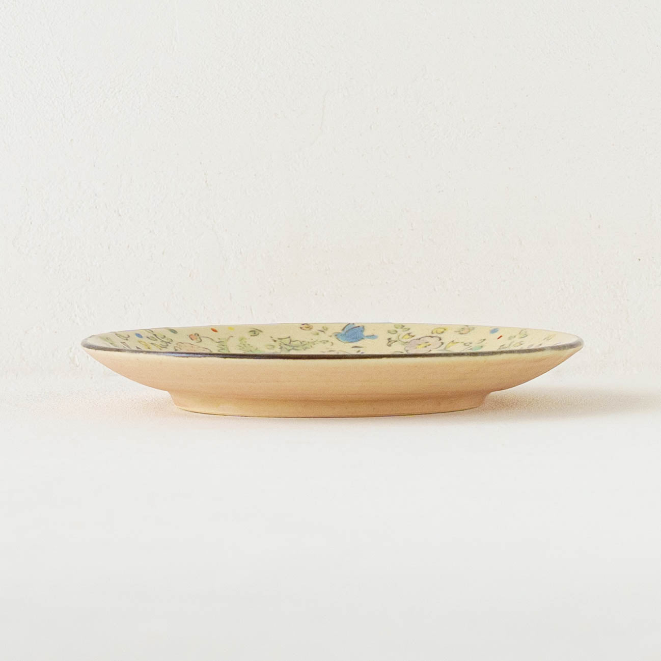 Lotus Bluebird Sarasa Plate | Hahamiya