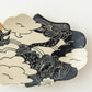 Plate Gold-painted dragon x cloud plate | Naoko Yoshimura