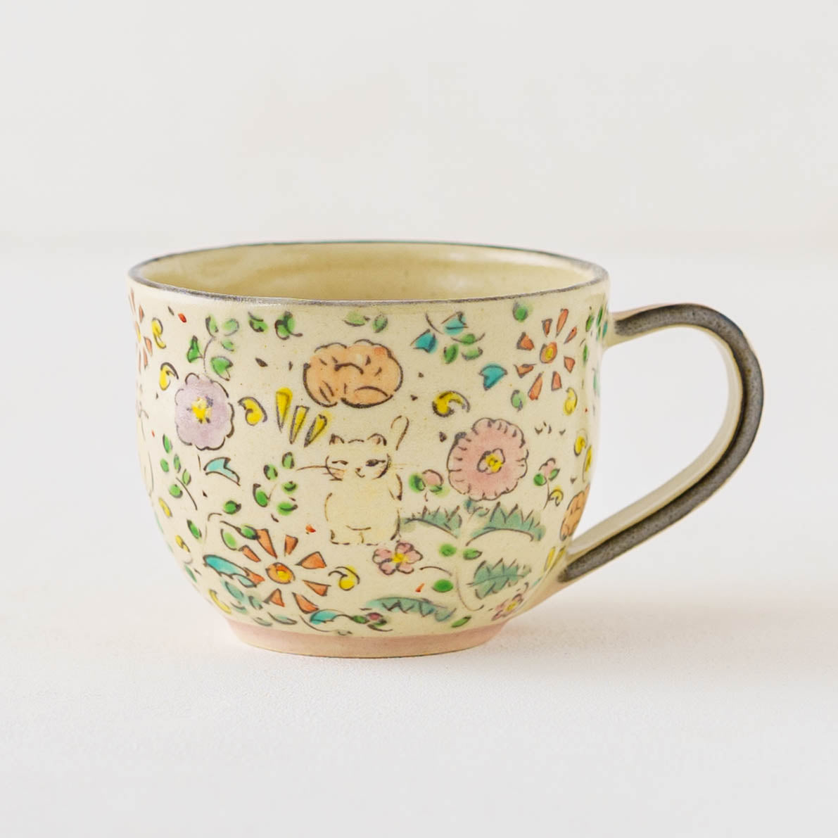 Happy Cat Coffee Cup | Hahamiya