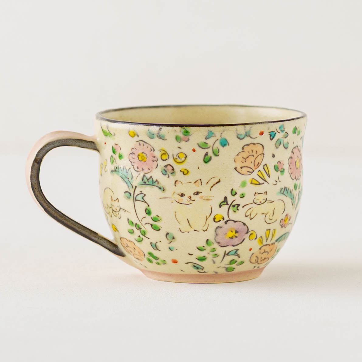 Happy Cat Coffee Cup | Hahamiya