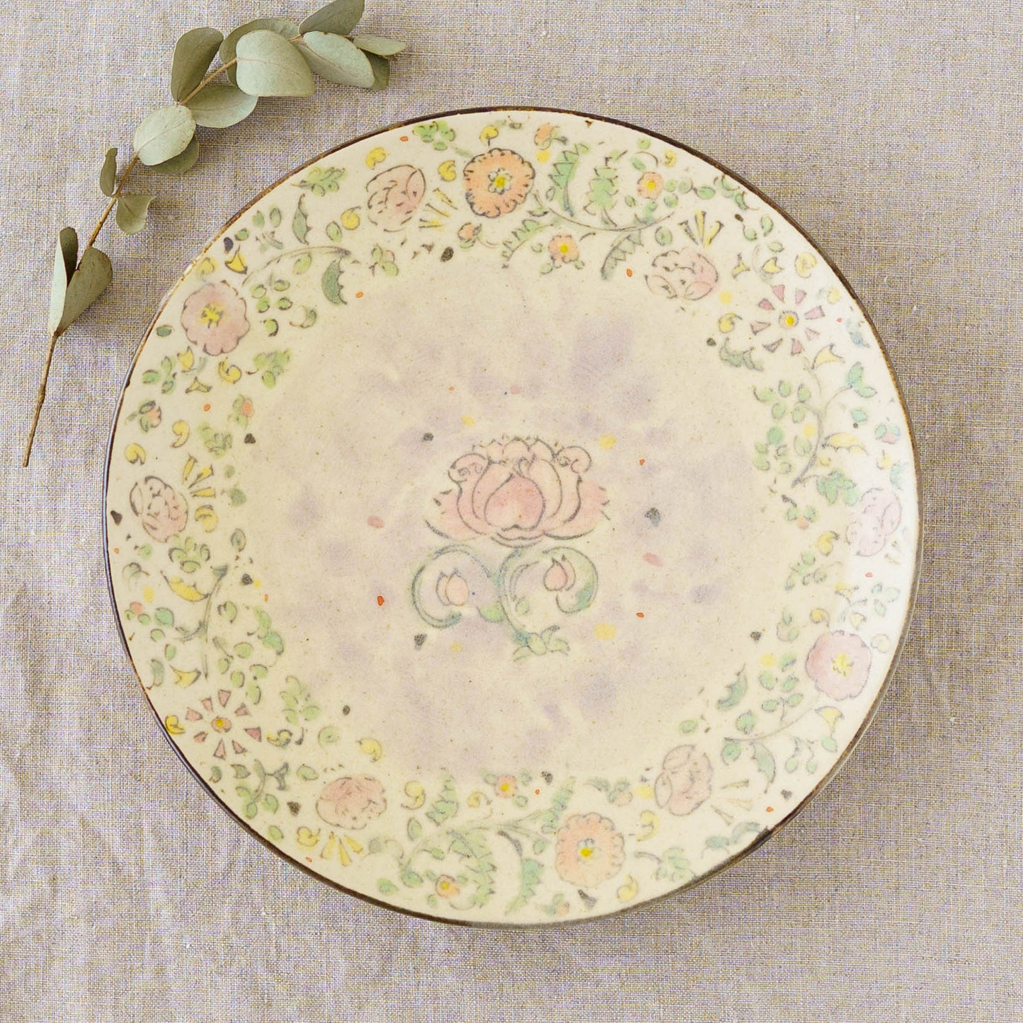 Lotus Sarasa Plate | Hahamiya