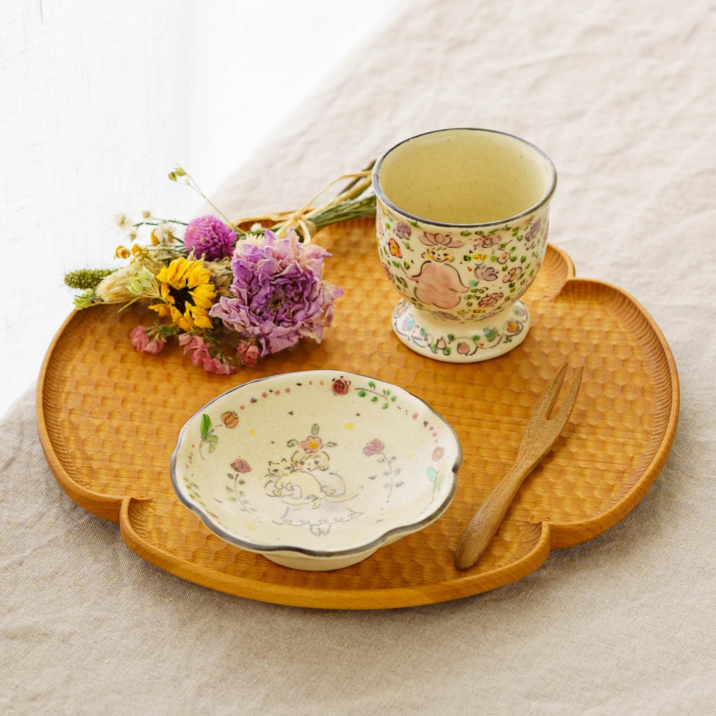 Flower girl Tsubomi cup | Hahamiya