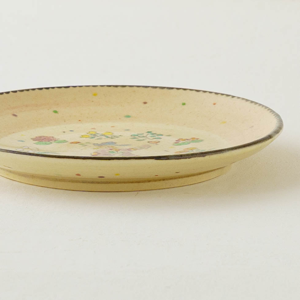 Flower Dress Girl Plate｜Hahamya