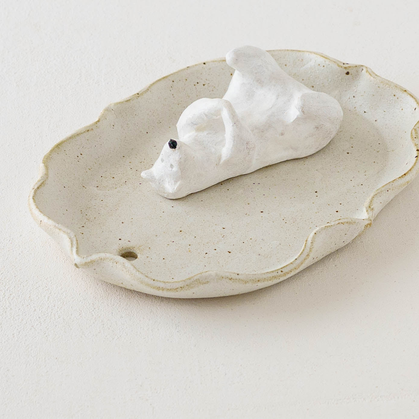 しろくま壁掛け　大　白｜sakuya masuda