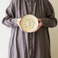 Flower Dress Girl Plate｜Hahamya