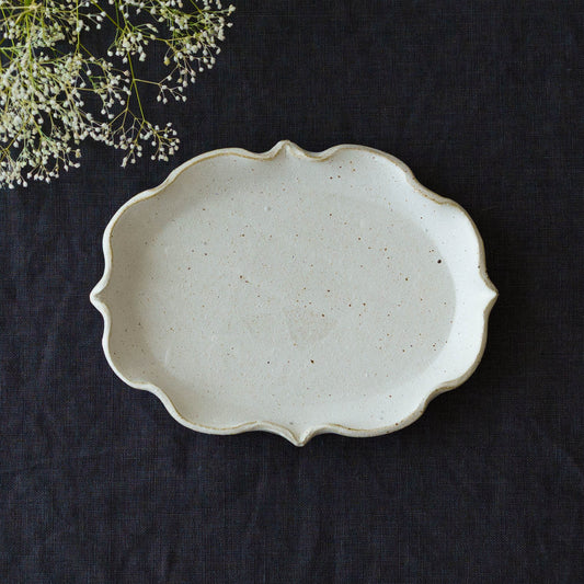 Oval plate  | sakuya masuda