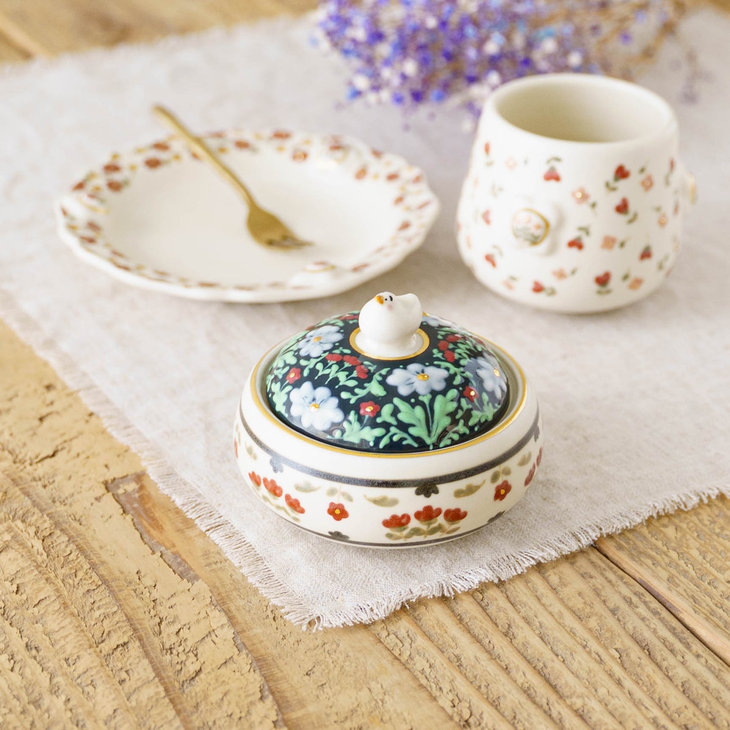 蓋物　アヒル　B｜荒井彩乃