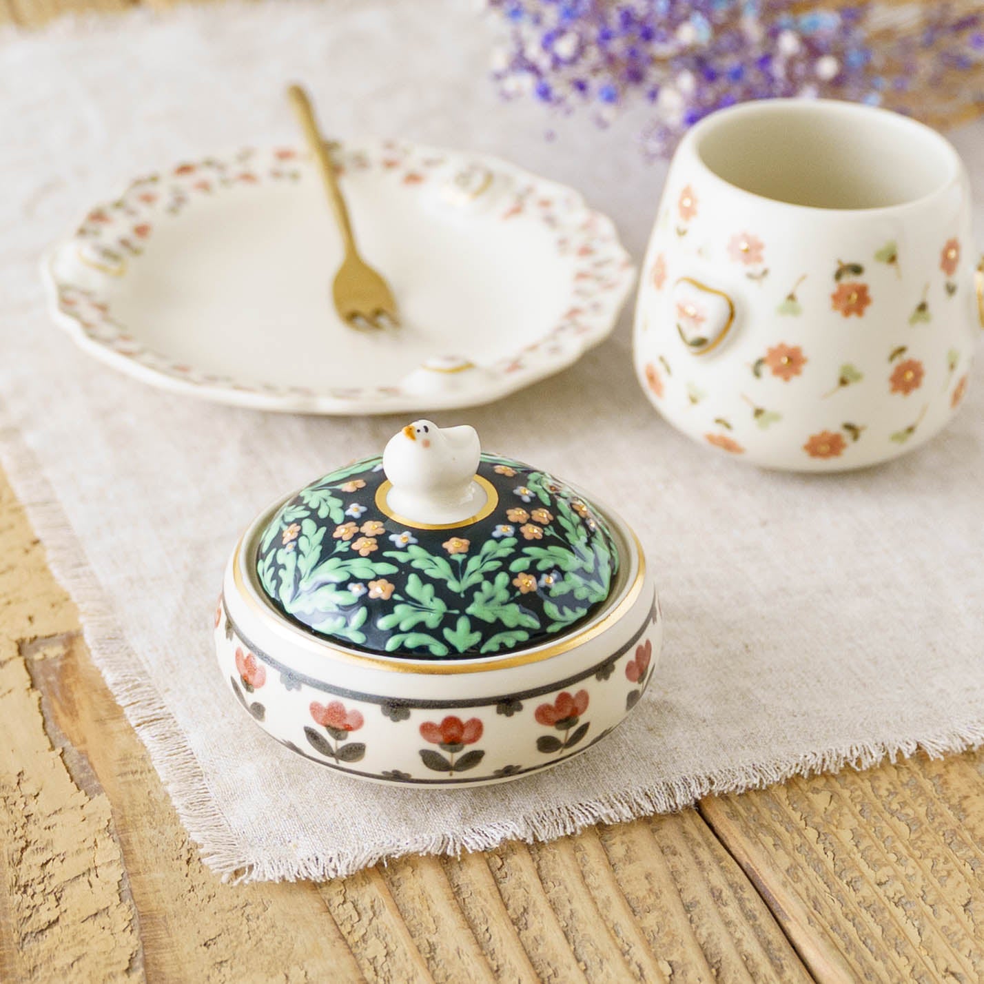 蓋物　アヒル　A｜荒井彩乃