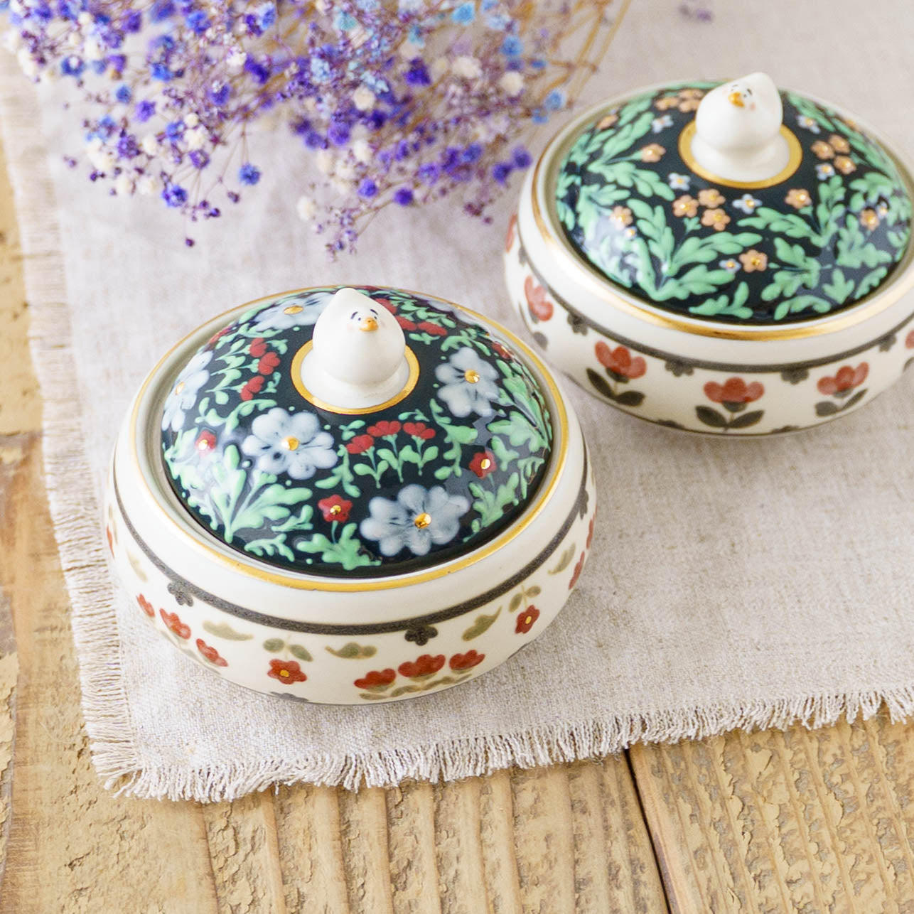 陶芸作家 荒井彩乃 蓋物 アヒル｜作家もののうつわ通販 四季折折