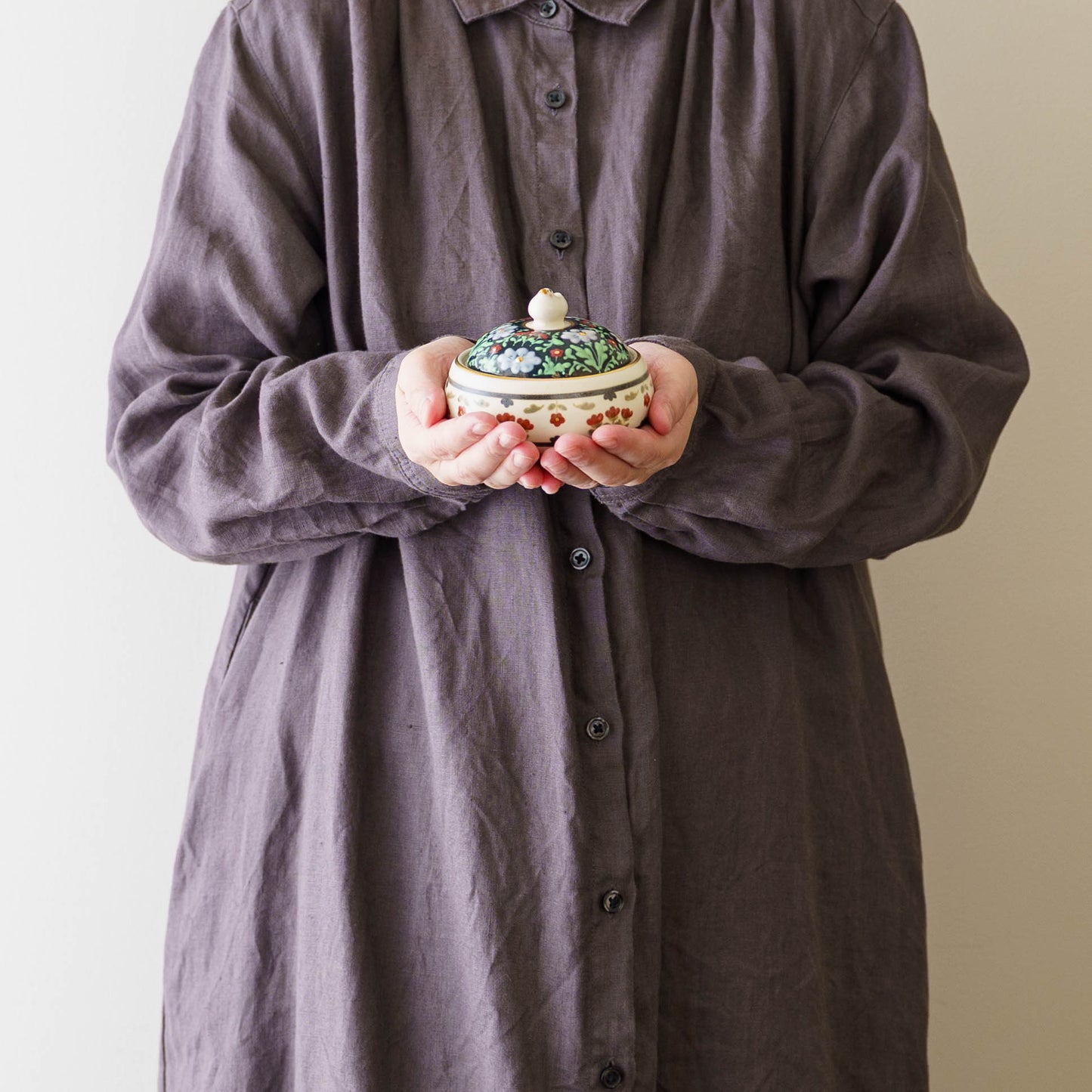 蓋物　アヒル　B｜荒井彩乃