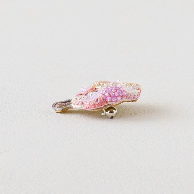刺繍ブローチ　満開の桜｜あおのいえ