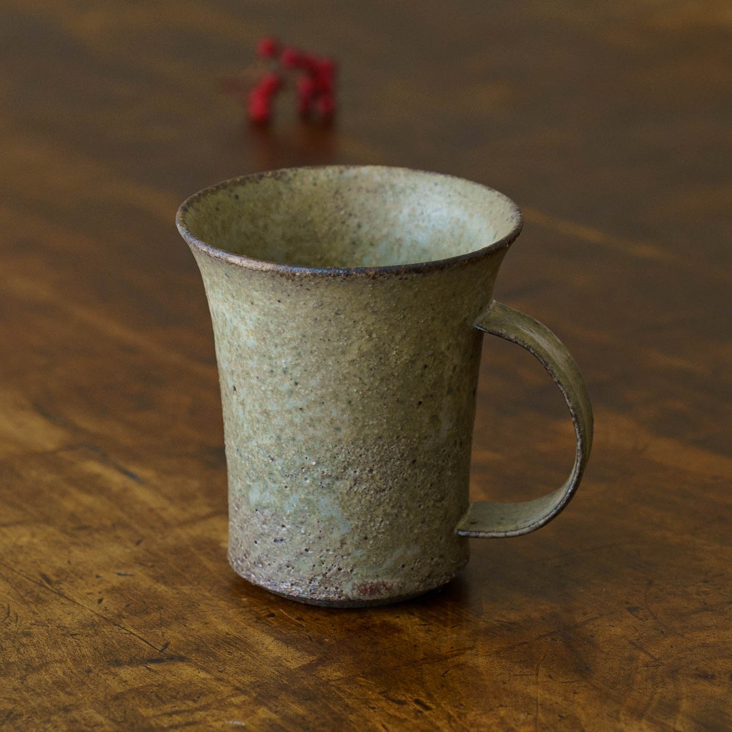 粉引　マグカップ｜冨部咲喜子