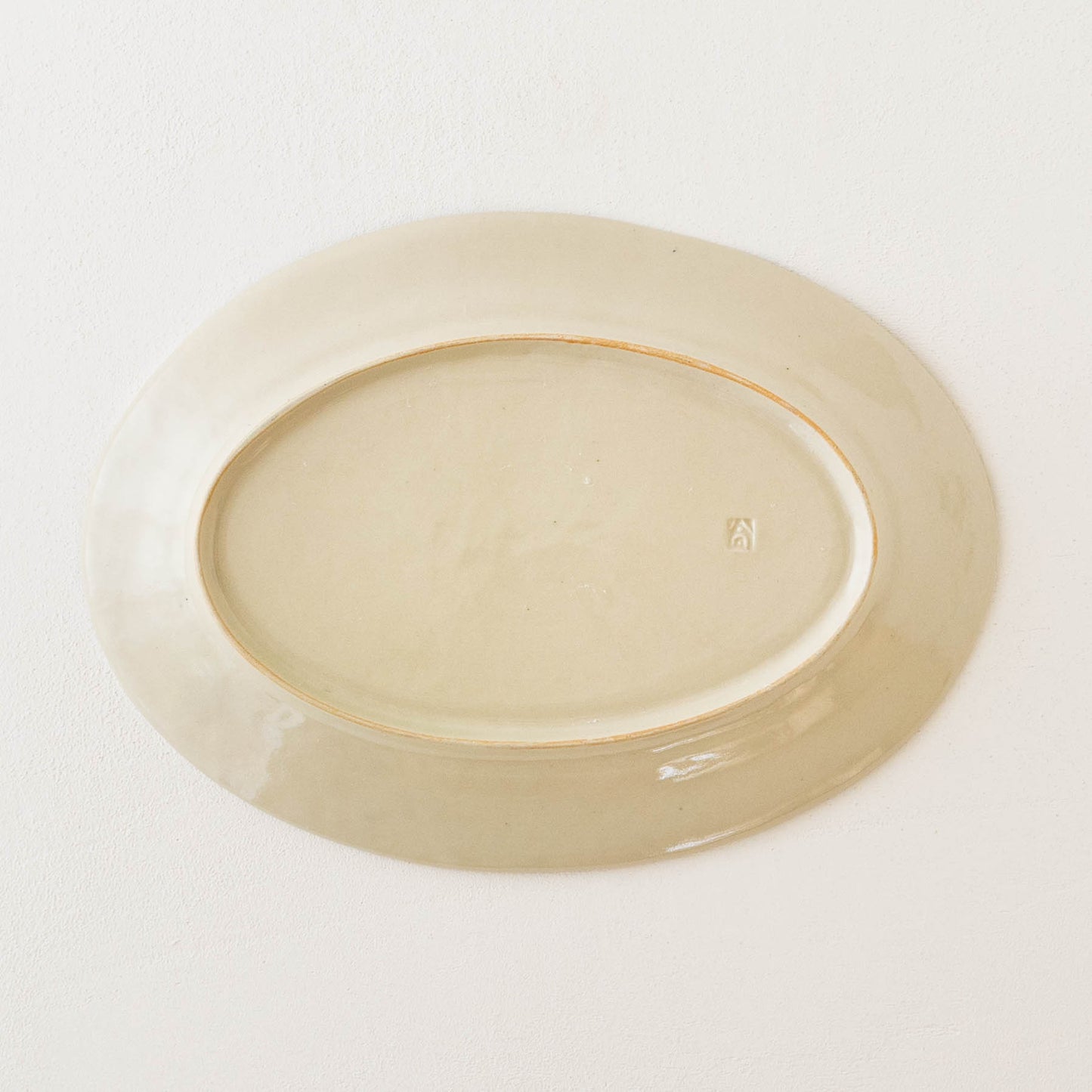 Premium oval plate Dragon Cloud B | Naoko Yoshimura