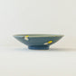 Flat bowl butterfly turquoise blue and navy | Harada Haruko