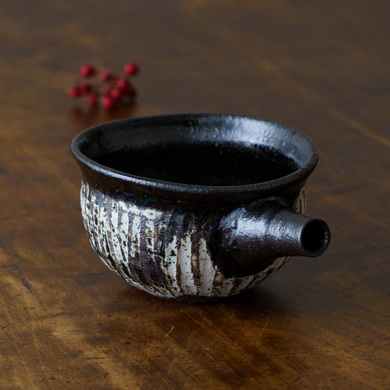 陶芸作家 豊田麗 アルボレス 片口 夜｜作家もののうつわ通販 四季折折