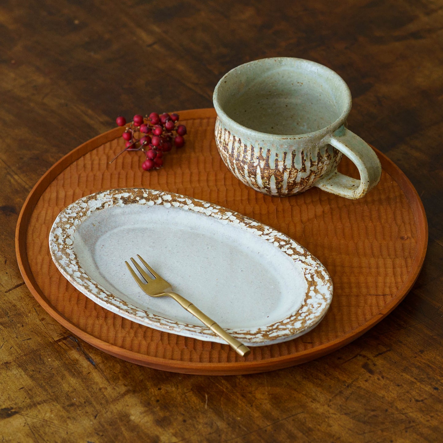 Arboles tapas plate morning | Toyoda Rei