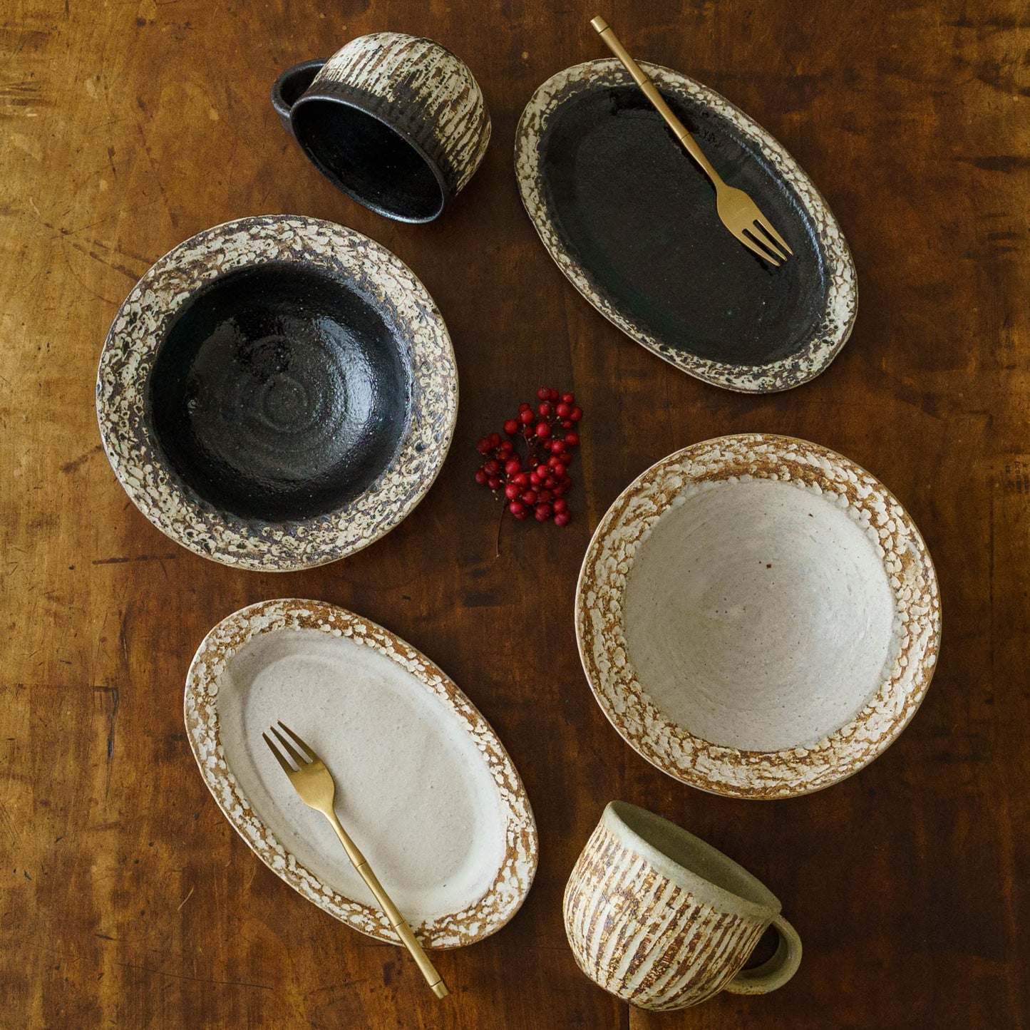 Arboles tapas plate morning | Toyoda Rei