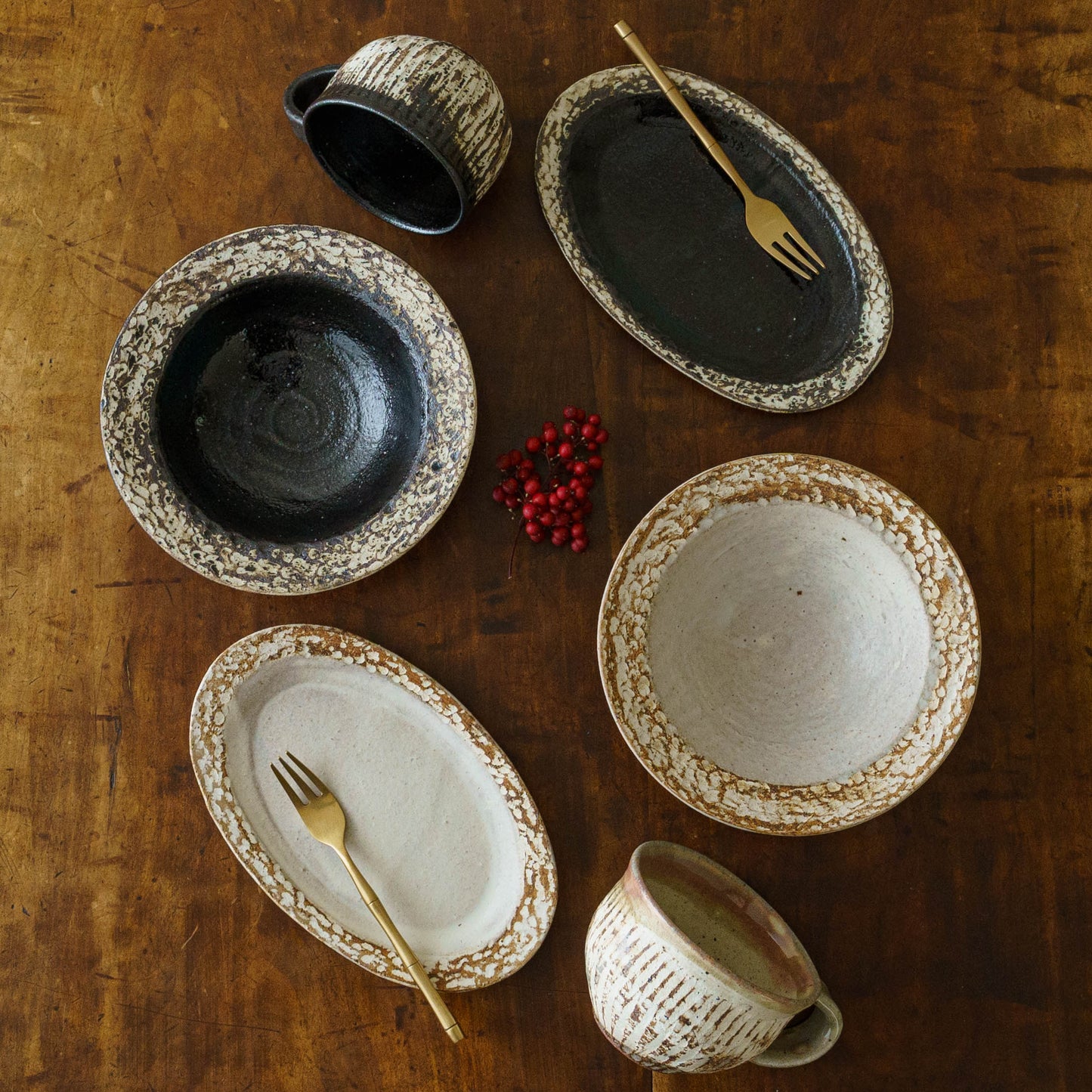 Arboles tapas plate morning | Toyoda Rei