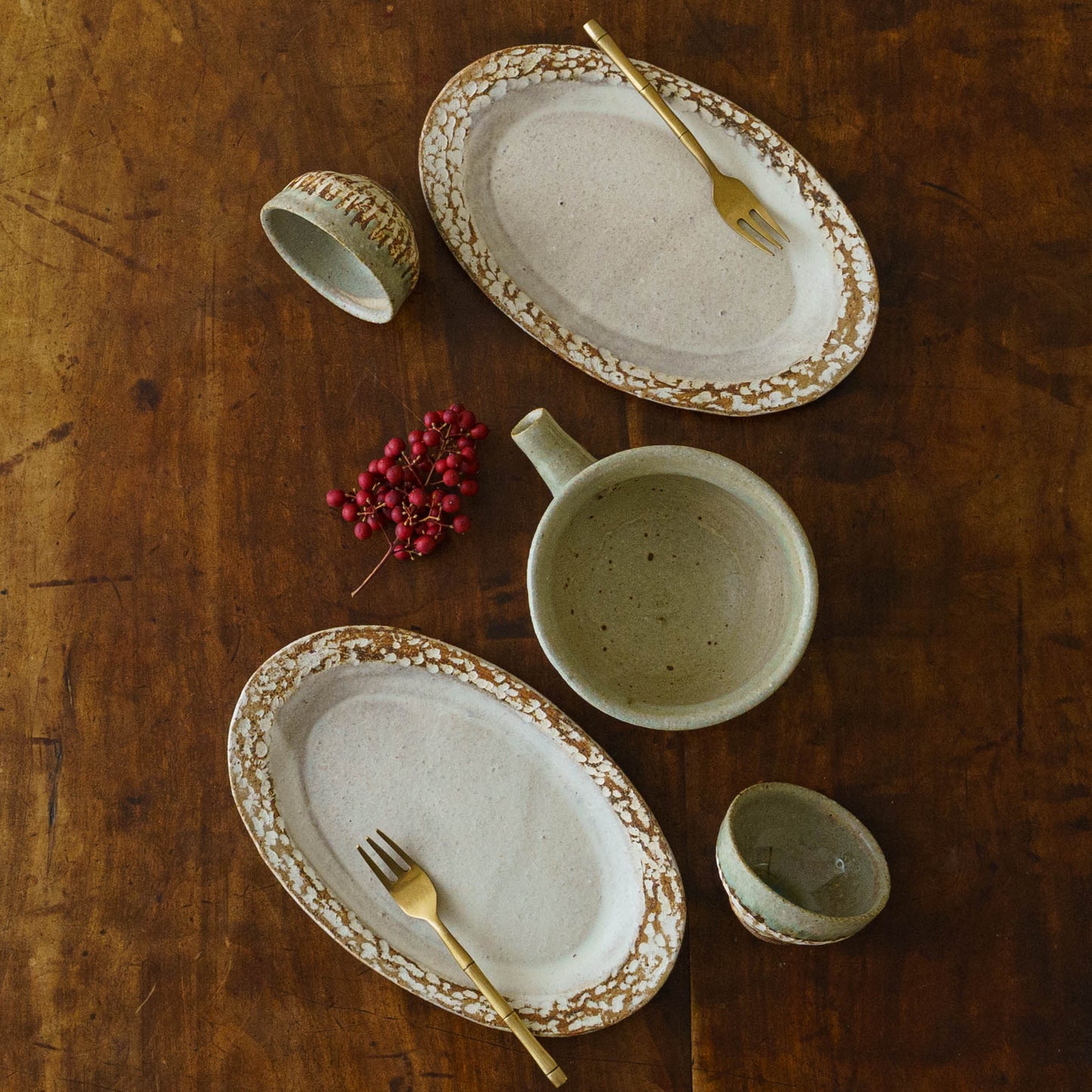 Arboles tapas plate morning | Toyoda Rei