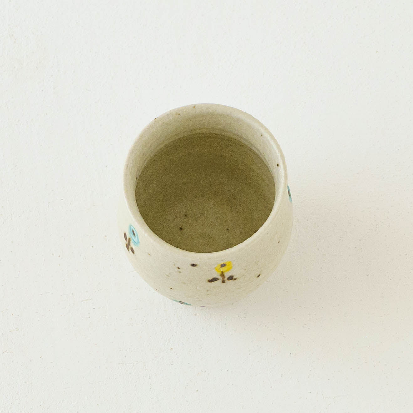Flute cup S flower white | Harada Haruko