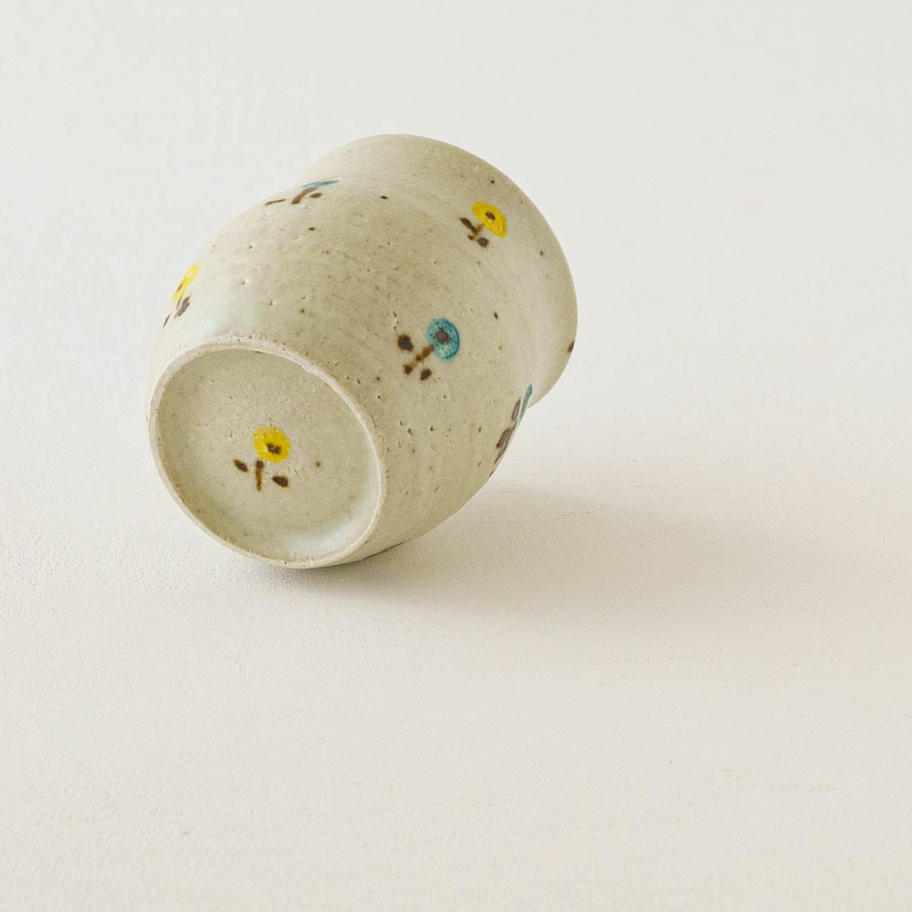 Flute cup S flower white | Harada Haruko