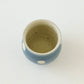 Flute cup S flower navy | Harada Haruko