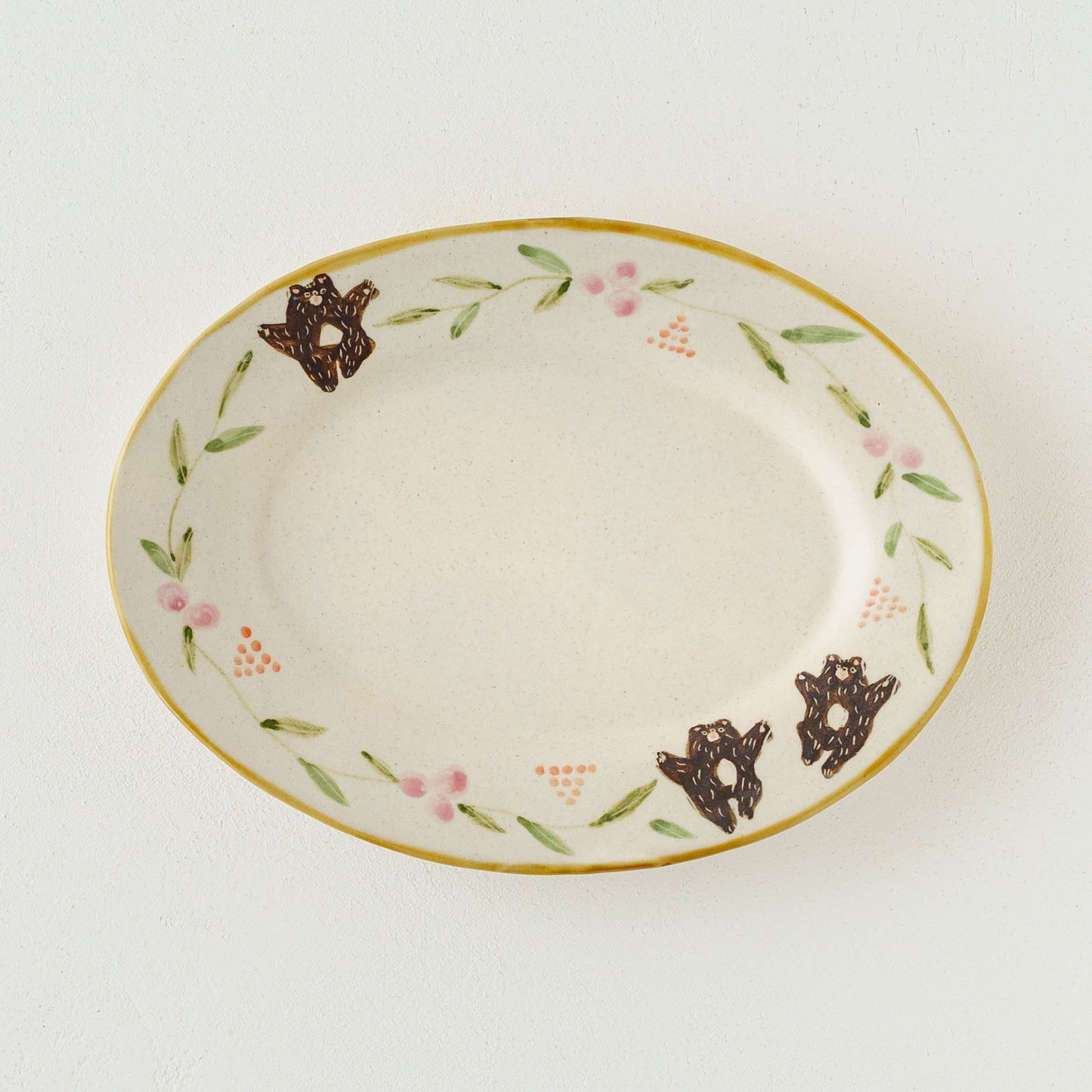  Oval Plate | Mikiko Kato