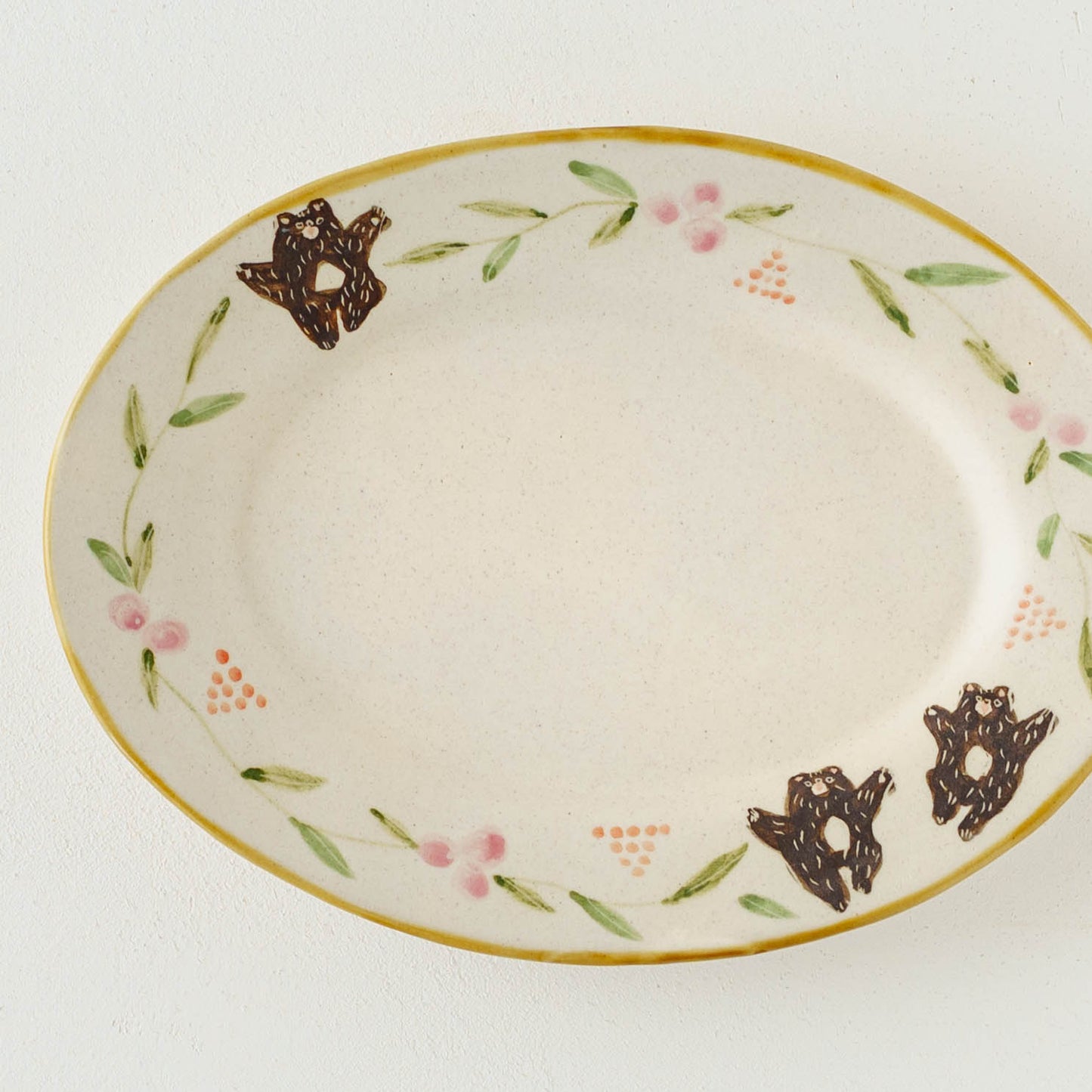  Oval Plate | Mikiko Kato