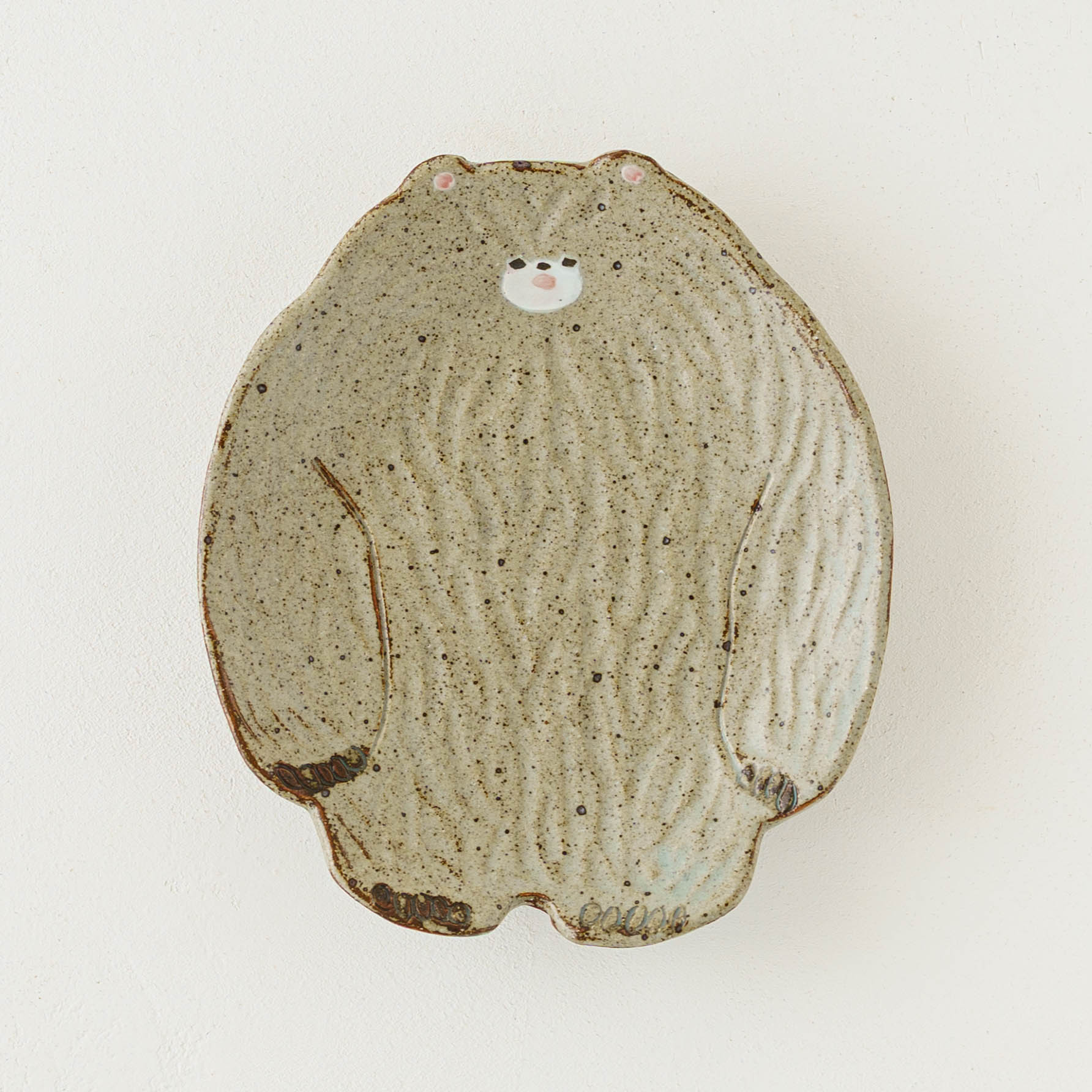 陶芸作家 加藤美紀子 クマ型皿｜鎌倉山 作家もののうつわ通販 四季折折