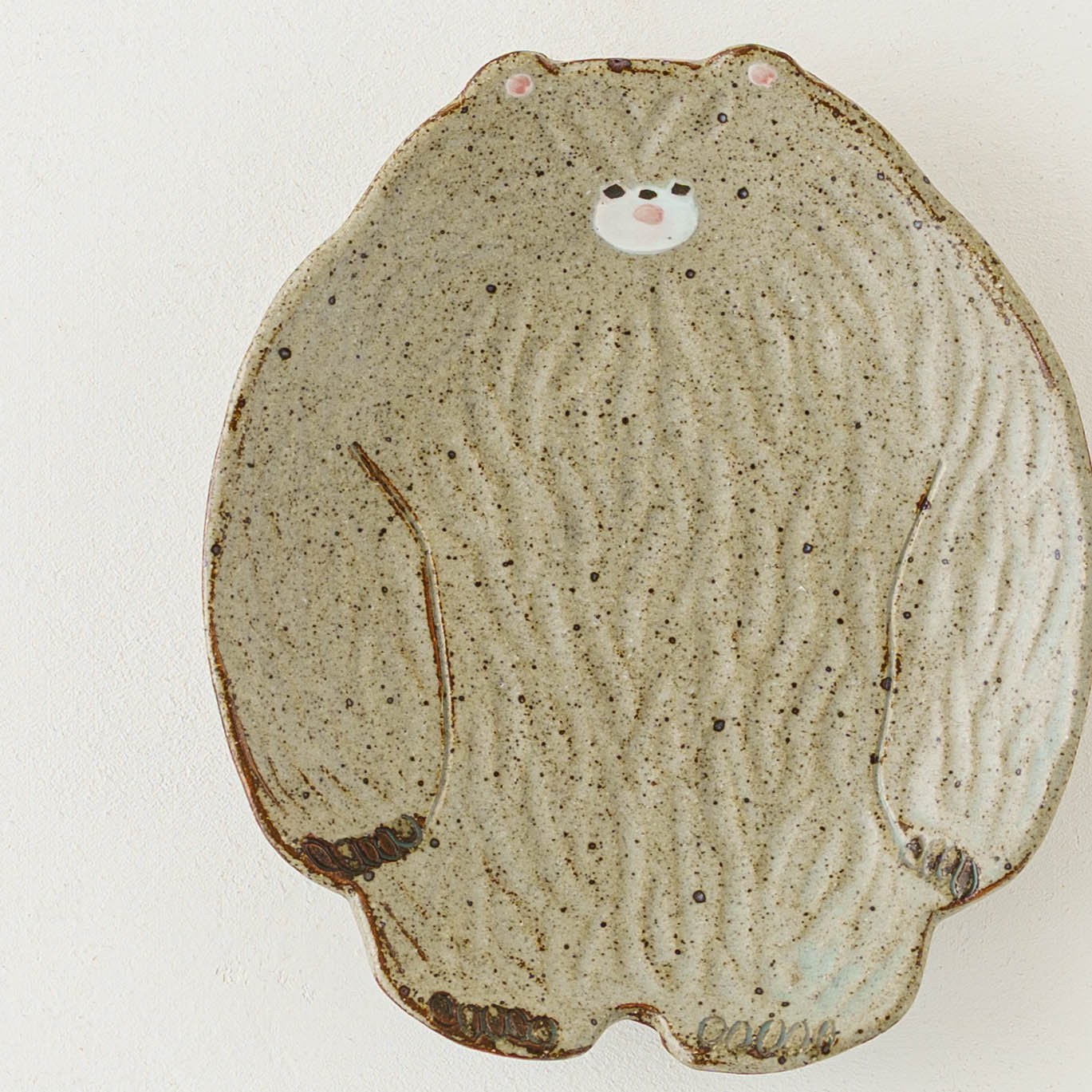 陶芸作家 加藤美紀子 クマ型皿｜鎌倉山 作家もののうつわ通販 四季折折
