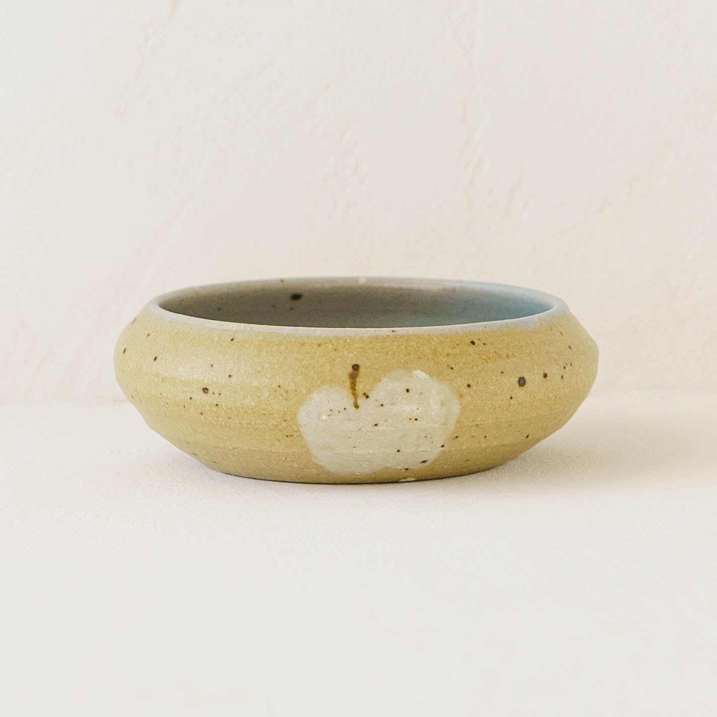 Bowl M Apple light blue x light brown | Harada Haruko