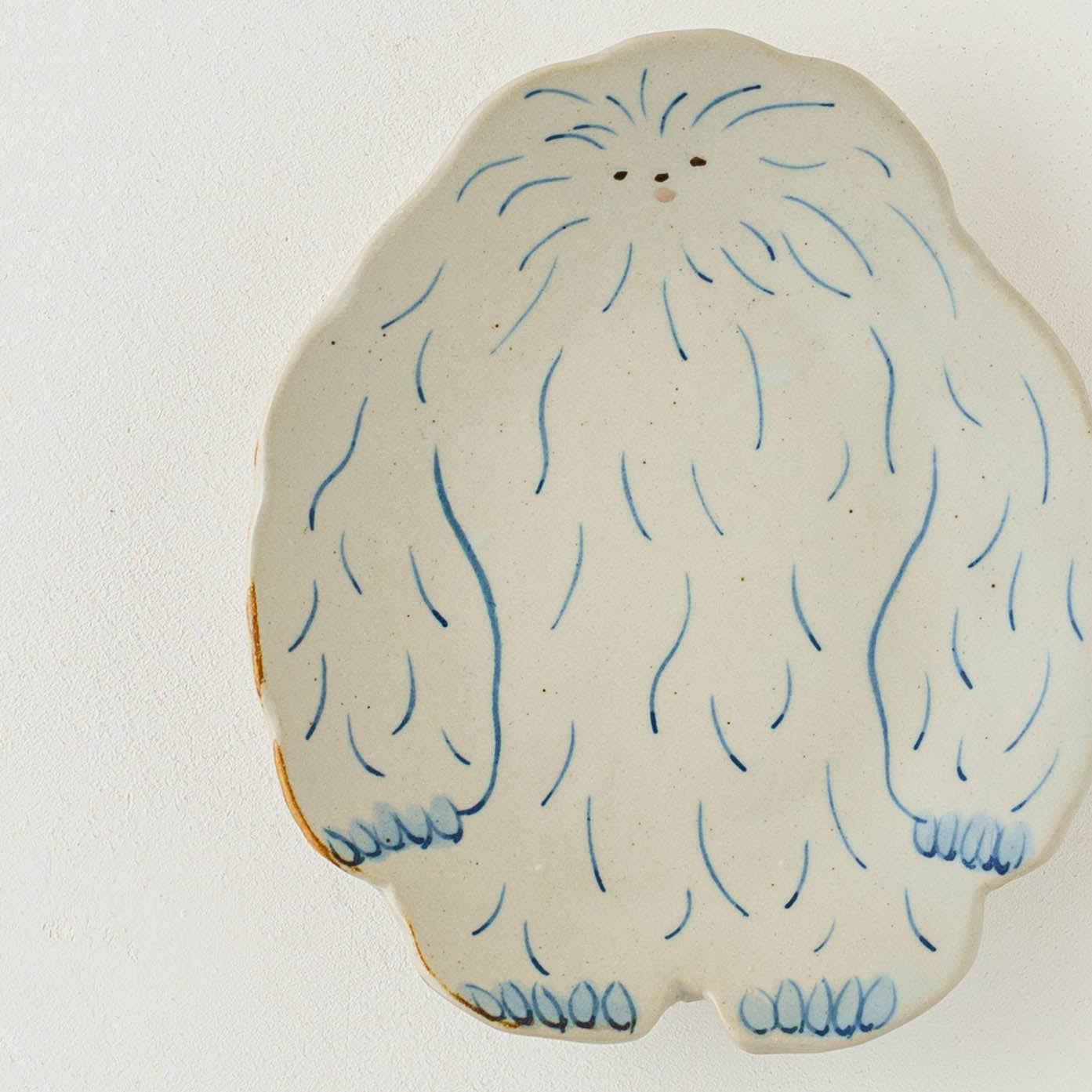 陶芸作家 加藤美紀子 イエティ型皿｜鎌倉山 作家もののうつわ通販 四季