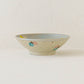 Flat bowl butterfly light blue x white | Harada Haruko