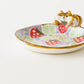 Squirrel Strawberry Small Plate | Aiko Miura