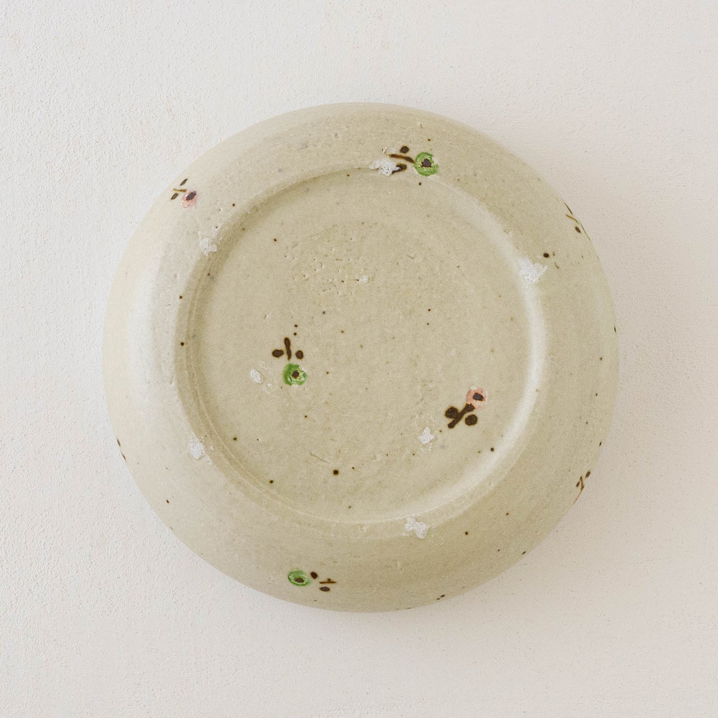 Bowl  L flower light blue x white | Haruko Harada