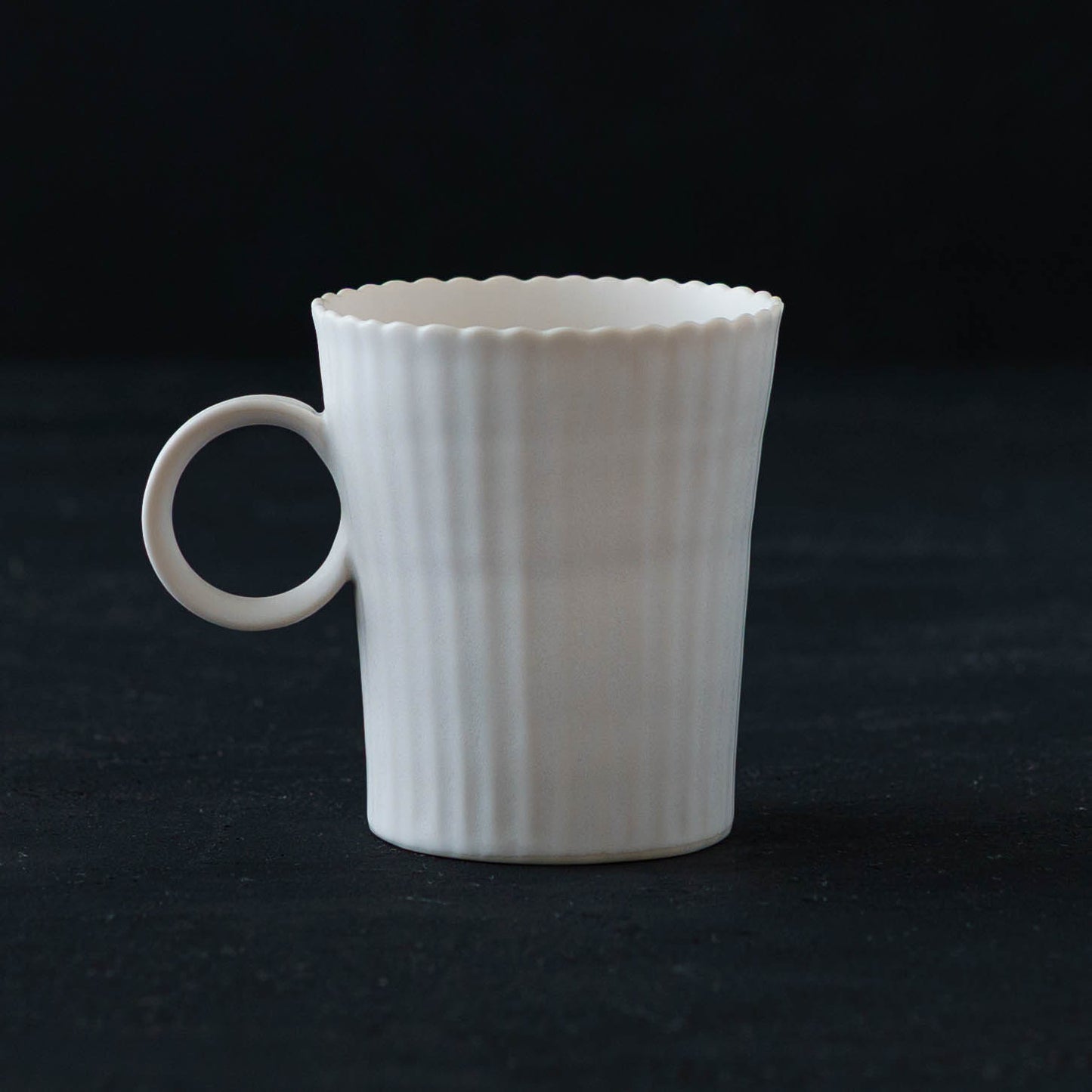 コーヒーカップ　白｜藤村佳澄