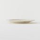 15cm rim plate flower off white x moss green | Haruko Harada