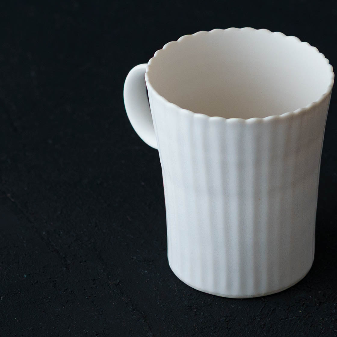 コーヒーカップ　白｜藤村佳澄