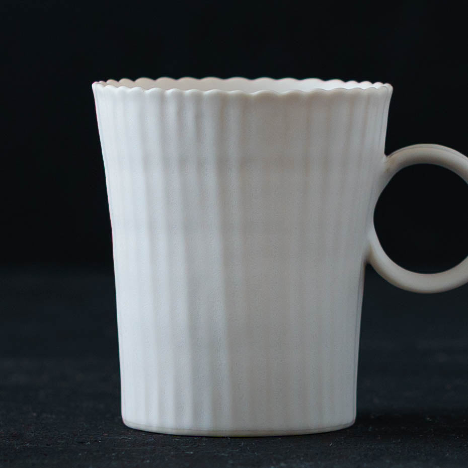 コーヒーカップ　白｜藤村佳澄