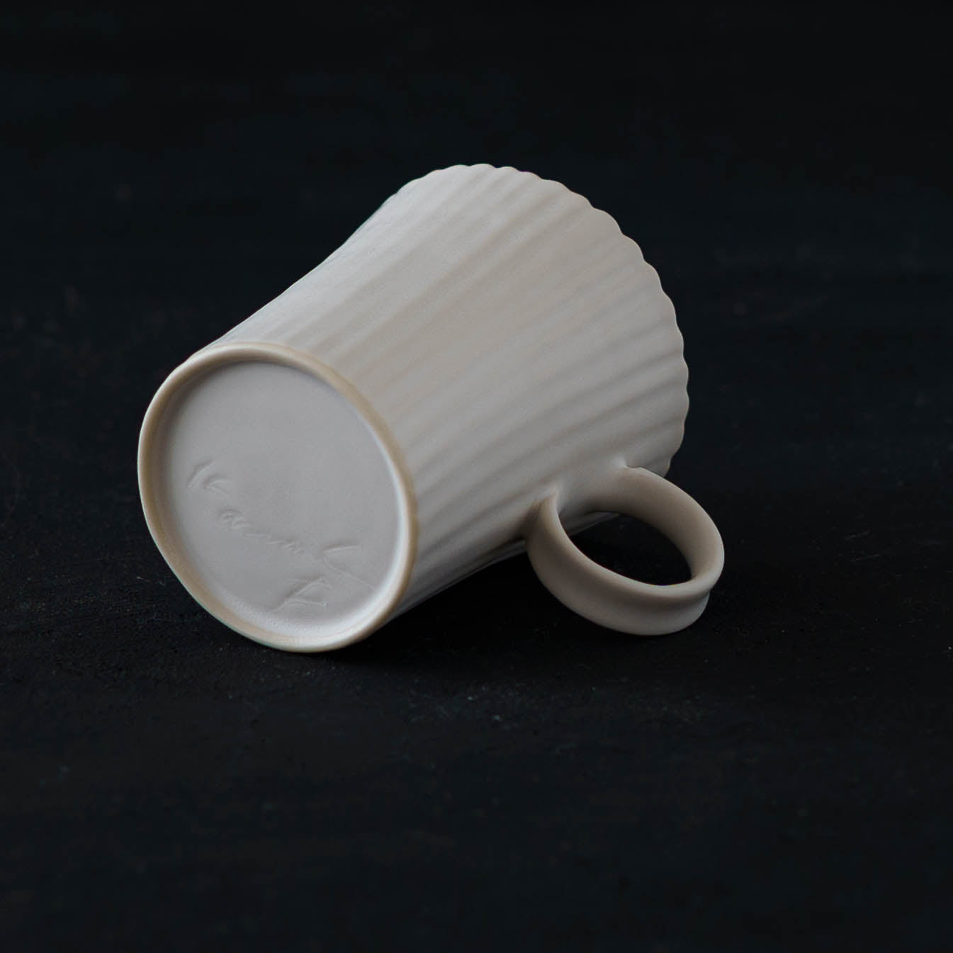 コーヒーカップ　白｜藤村佳澄