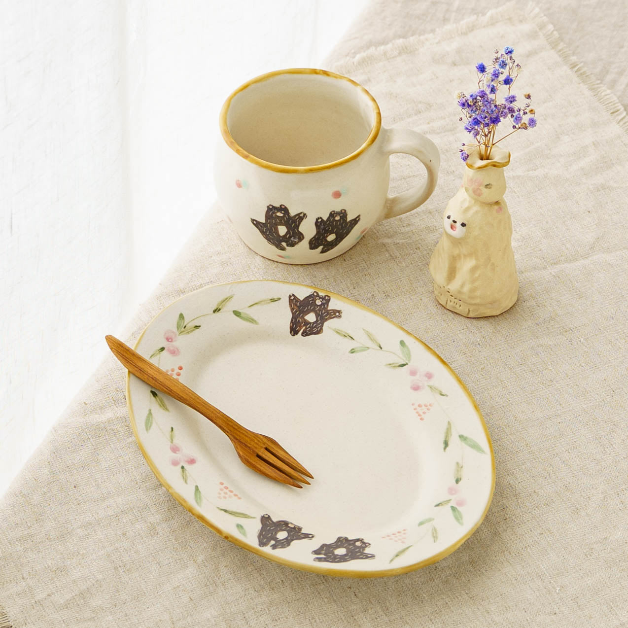  Oval Plate | Mikiko Kato