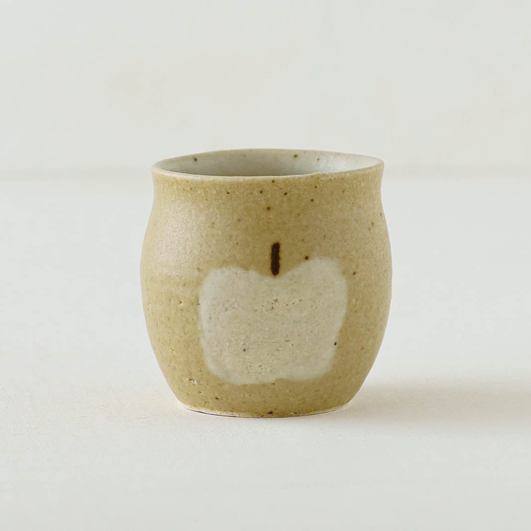 Flute cup S apple brown | Harada Haruko