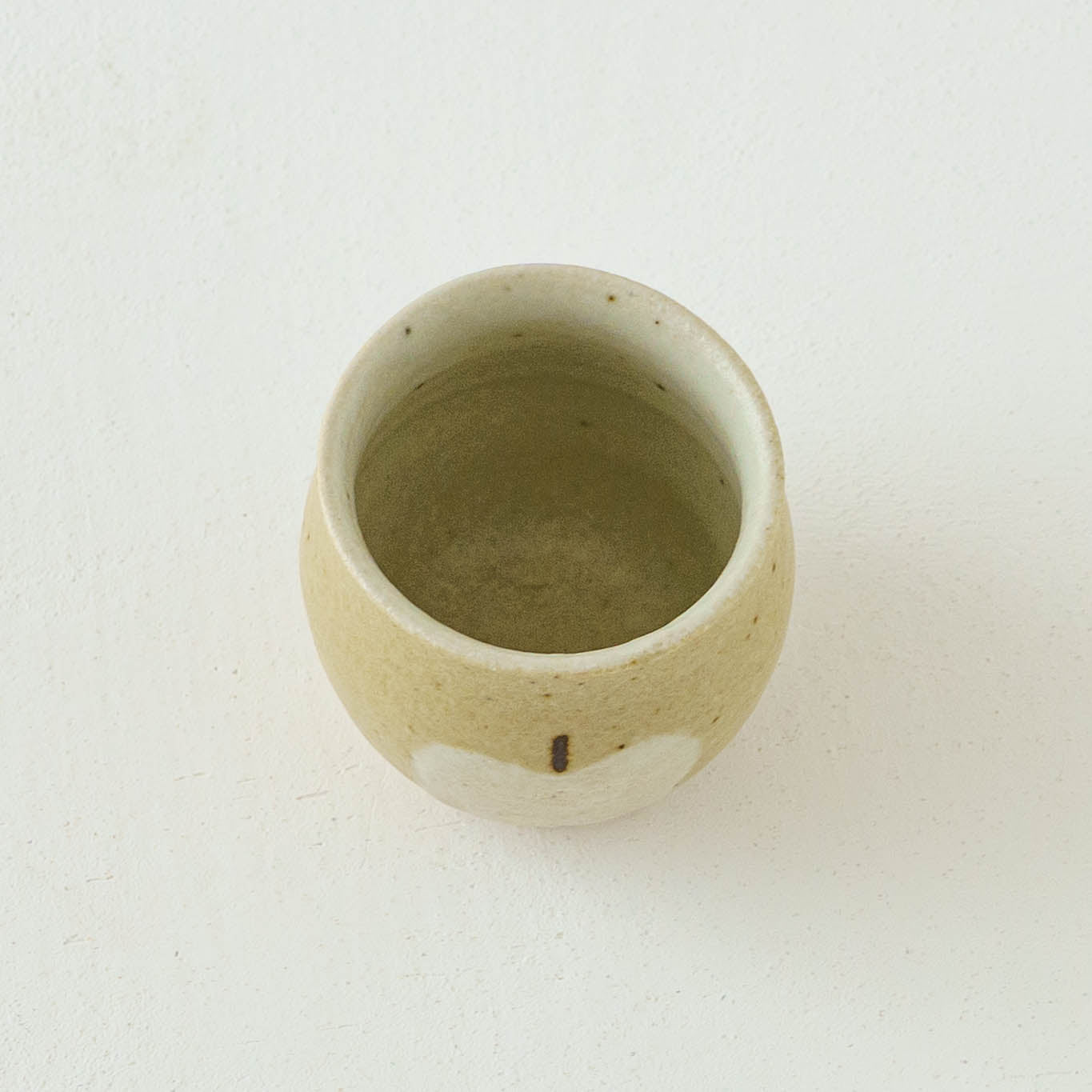 Flute cup S apple brown | Harada Haruko