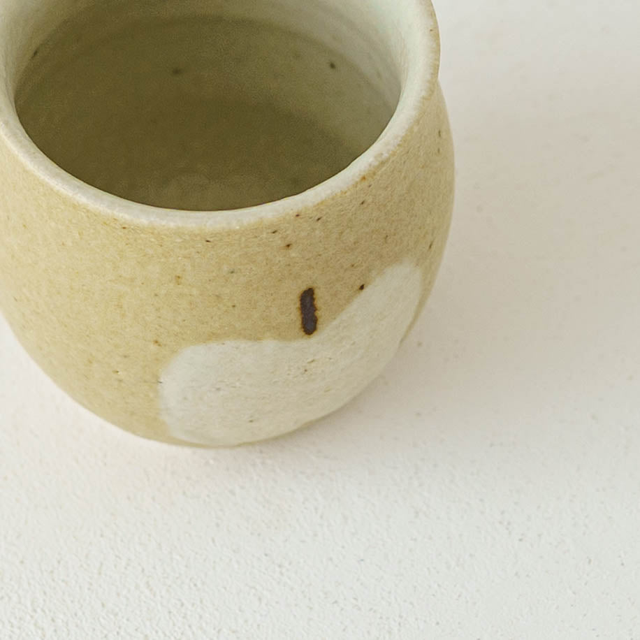 Flute cup S apple brown | Harada Haruko
