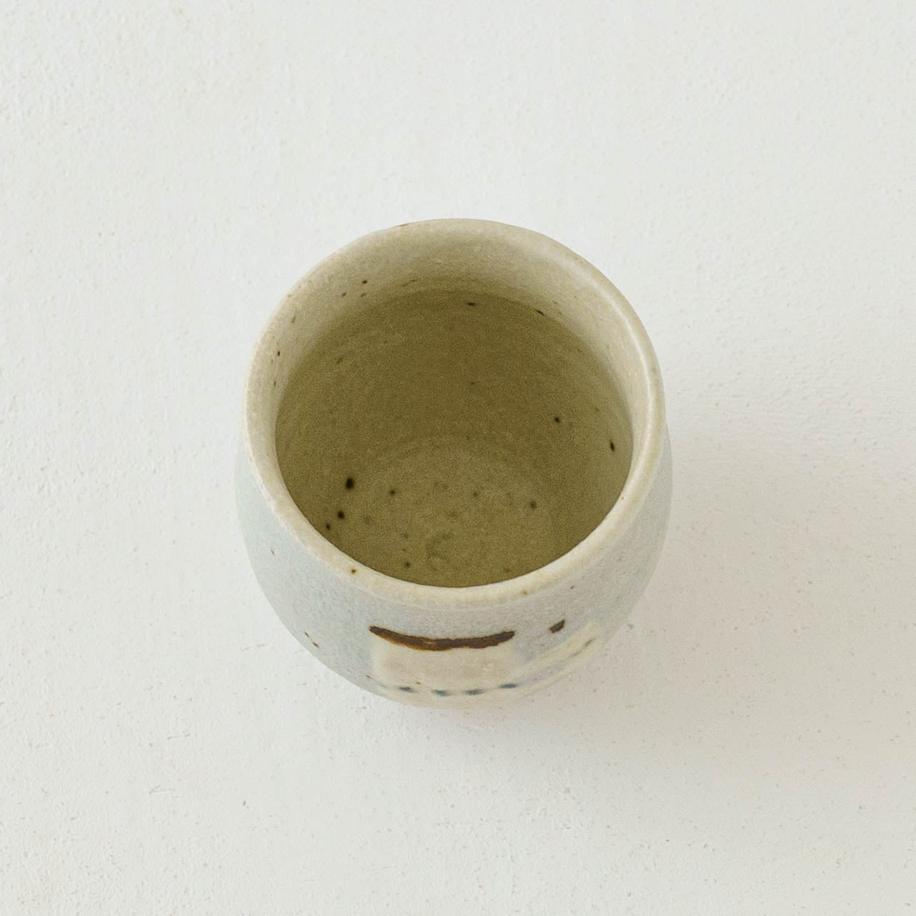 Flute cup S table ware blue | Harada Haruko