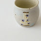 Flute cup S table ware blue | Harada Haruko