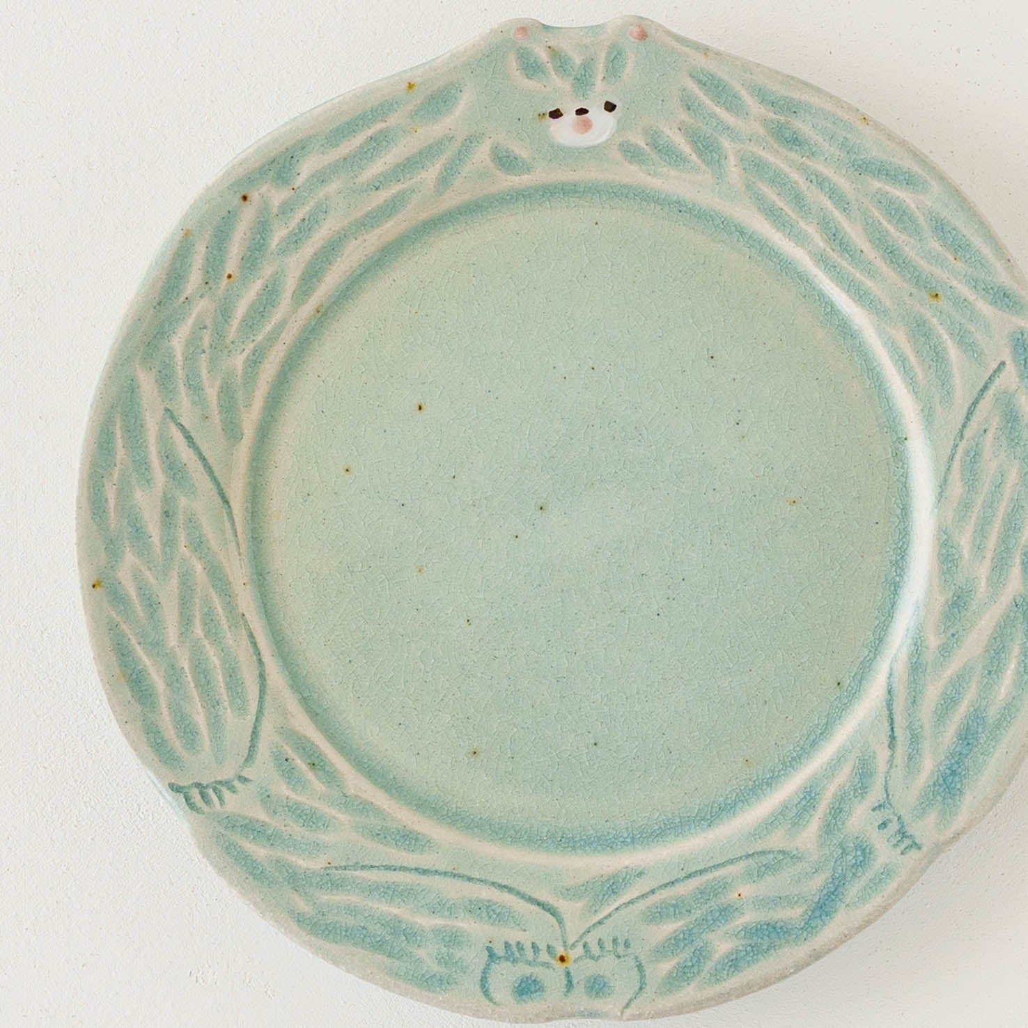加藤美紀子　リムケーキ皿　2枚セット　新品 陶芸作家 加藤美紀子 クマリムケーキ皿｜鎌倉山 作家もののうつわ通販