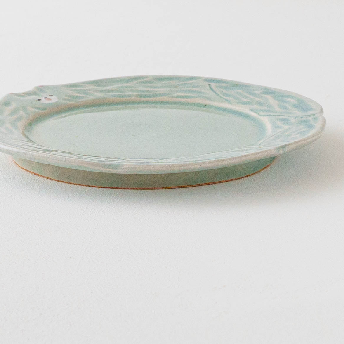 Cake Plate Bear Light Blue | Mikiko Kato