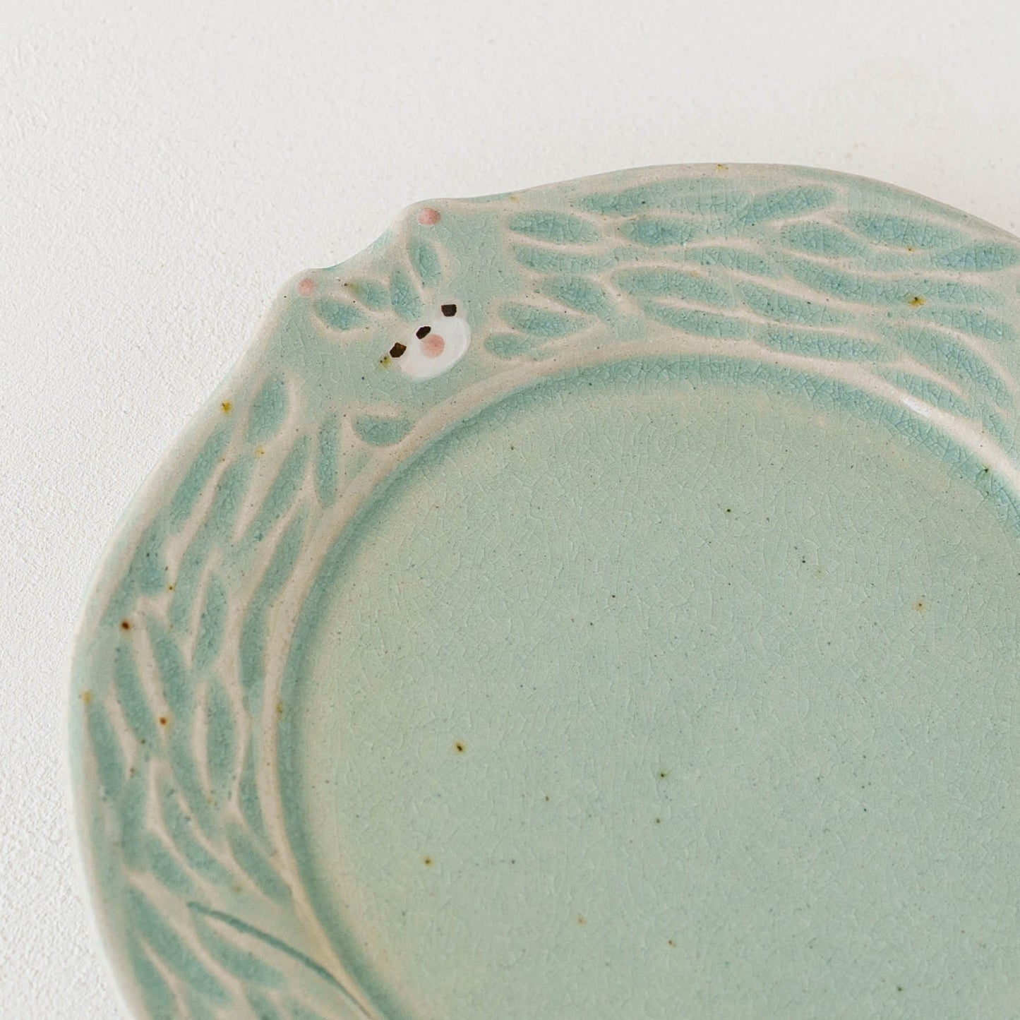 Cake Plate Bear Light Blue | Mikiko Kato
